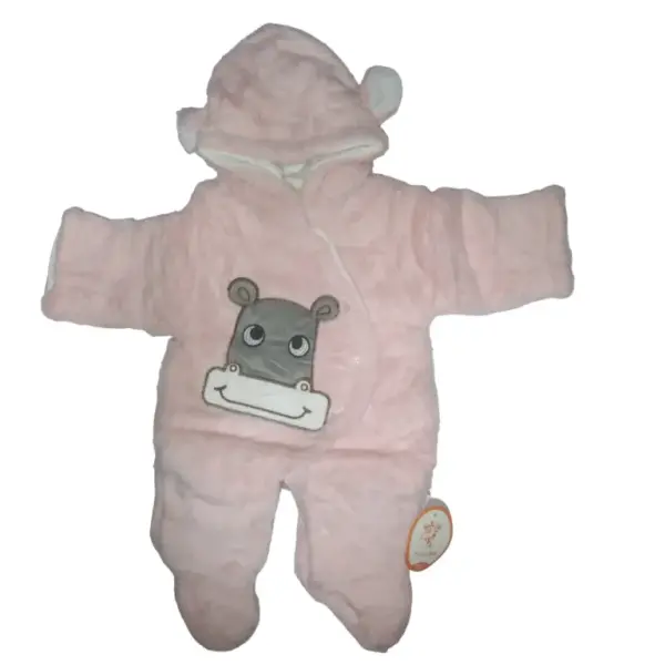 Warm Heavy Baby Rompers (0–6 Months)