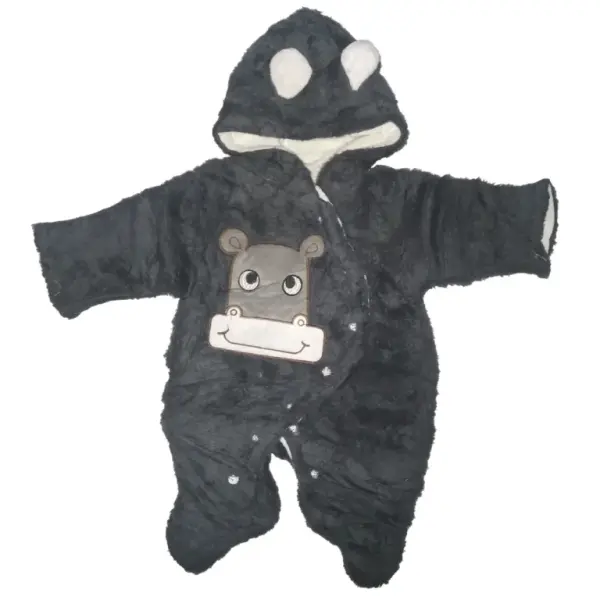 Warm Heavy Baby Rompers (0–6 Months)